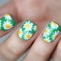 Cách Vẽ Hoa Cúc Nail Cọ Nét